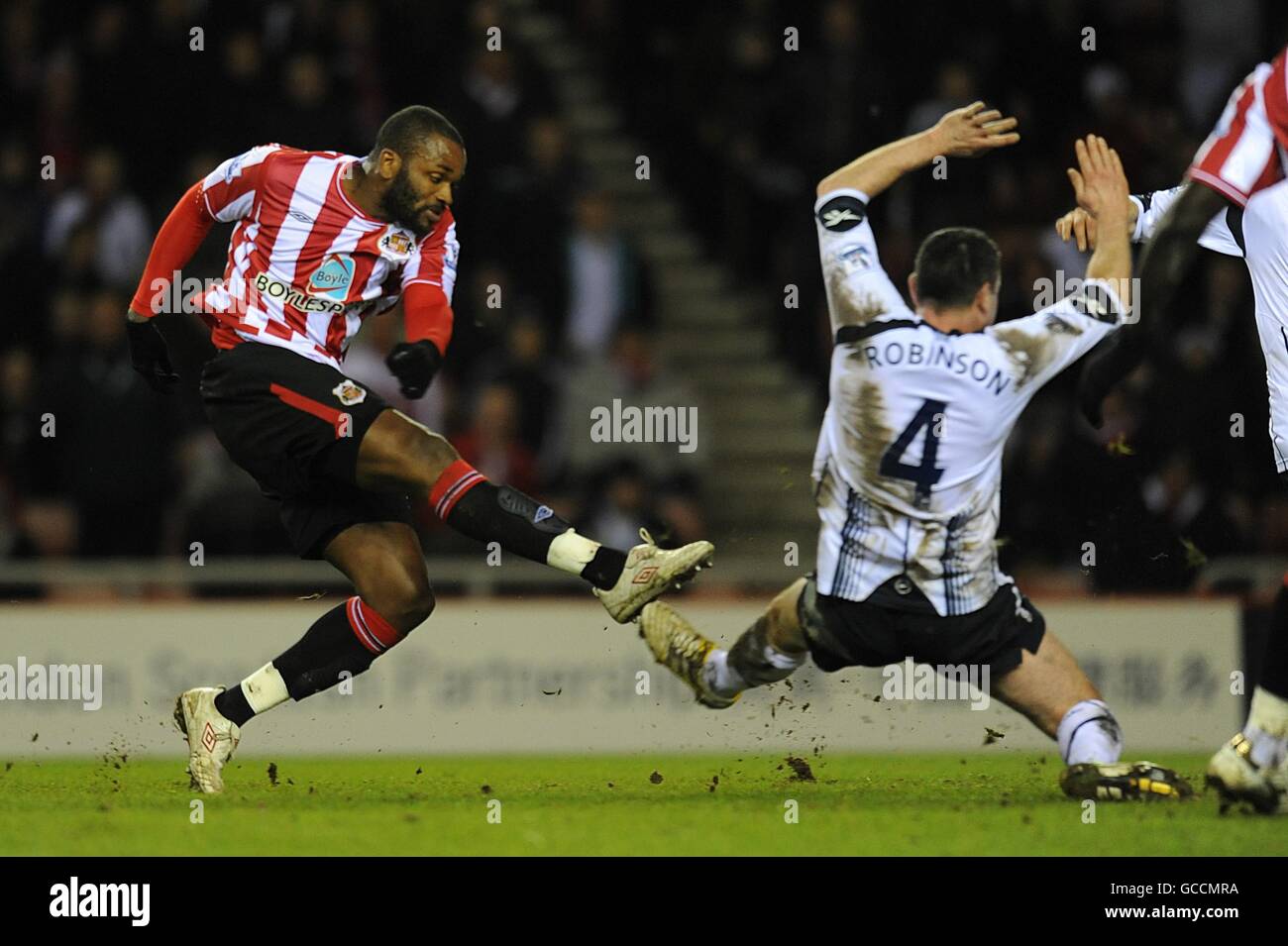 Soccer - Barclays Premier League - Sunderland v Bolton Wanderers - Stade de la lumière Banque D'Images