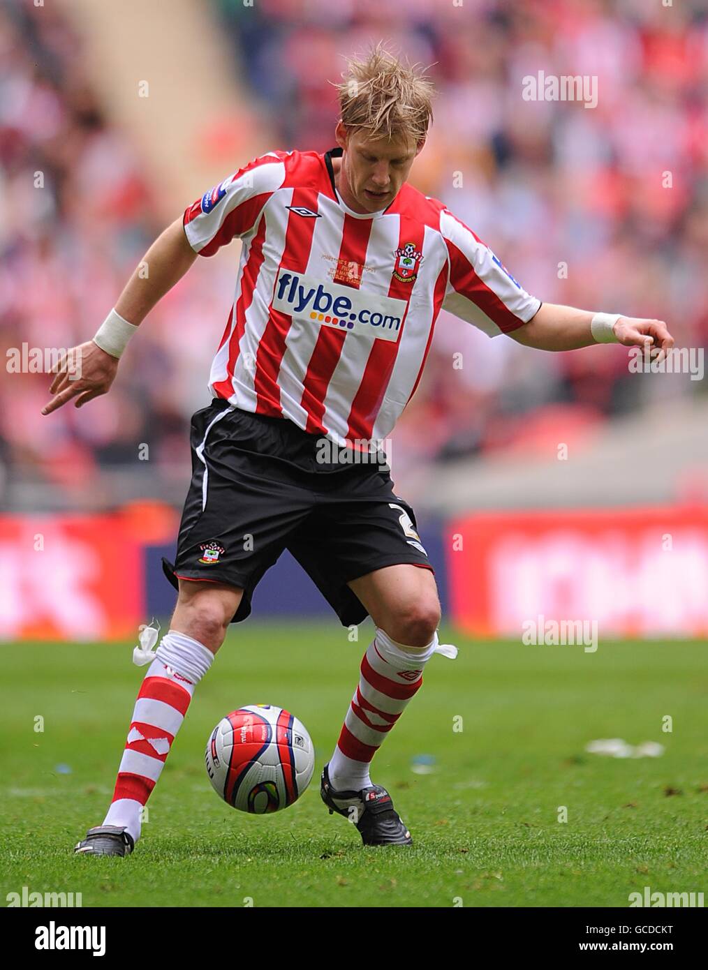 Football - Johnstone's Paint Trophy - final - Carlisle United / Southampton - Wembley Stadium. DaN Harding, Southampton. Banque D'Images