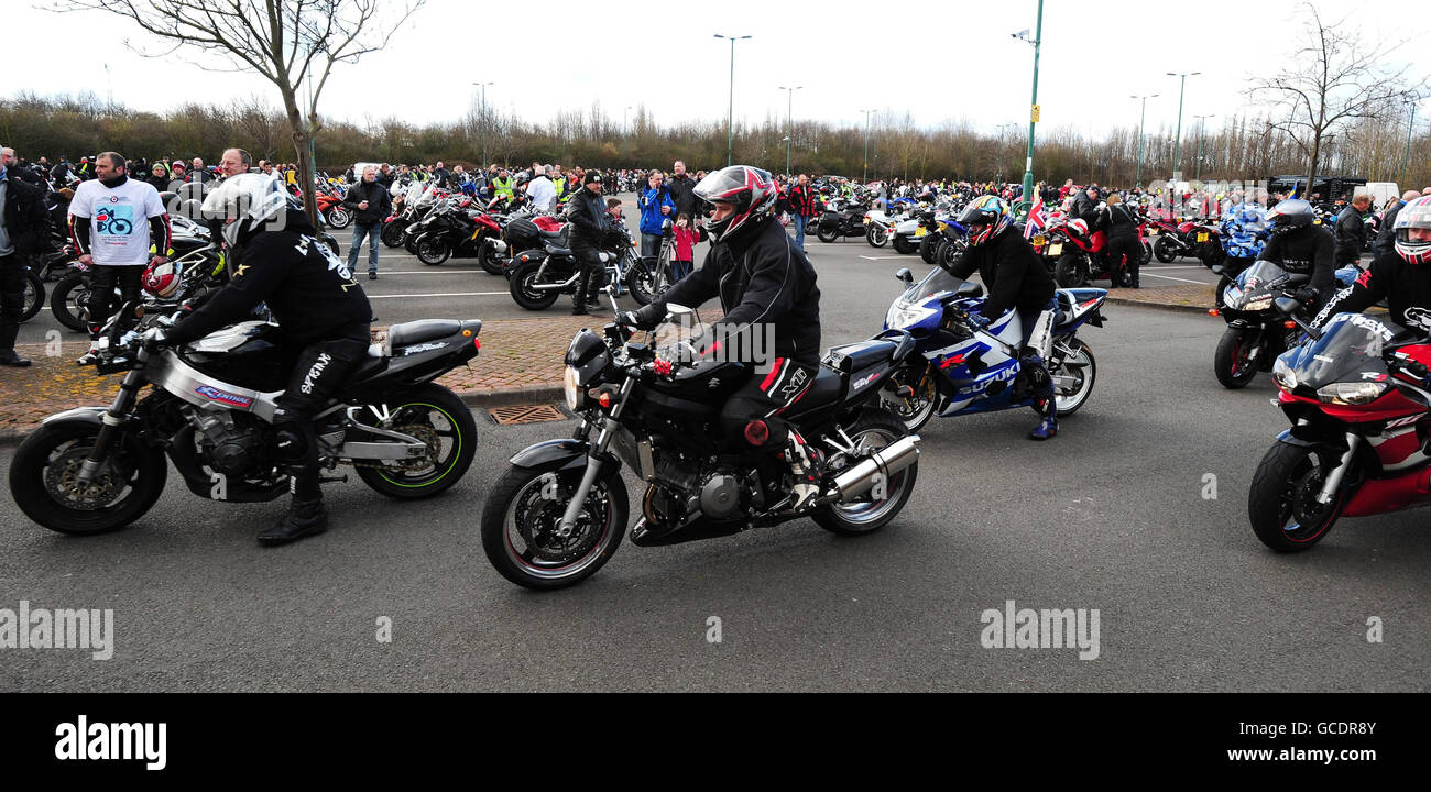 Les Ailes de la RAF Appeal Easter Egg Run Banque D'Images