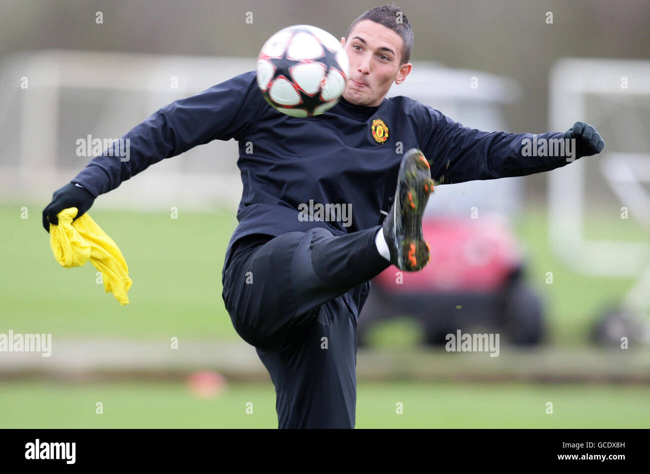 Football - Ligue des Champions - Quart de finale - deuxième manche - v Manchester United Bayern Munich - Manchester United... Banque D'Images