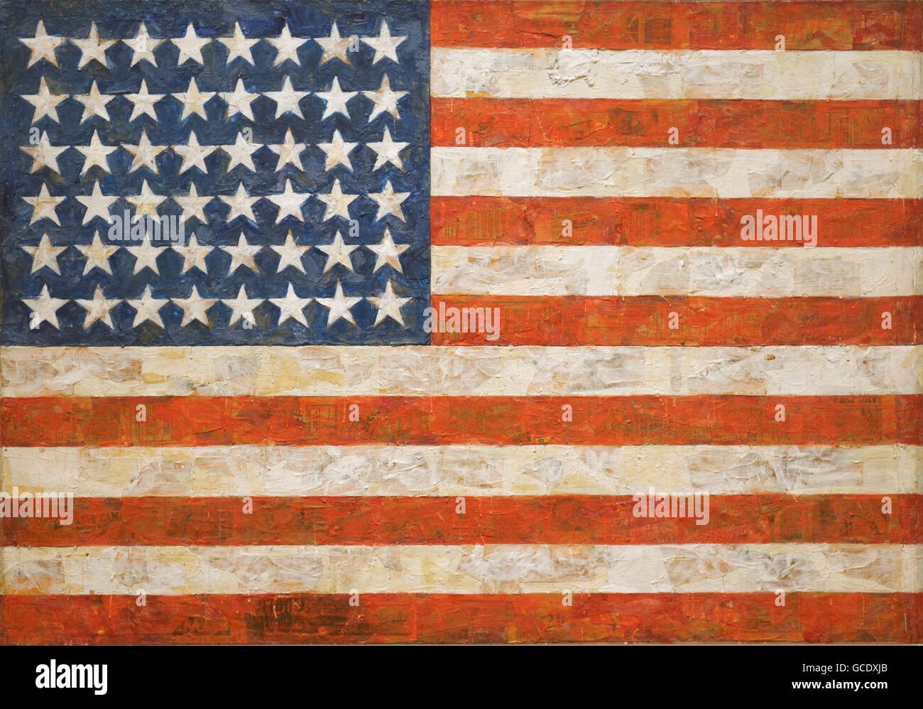 Flag jasper johns Banque de photographies et d’images à haute