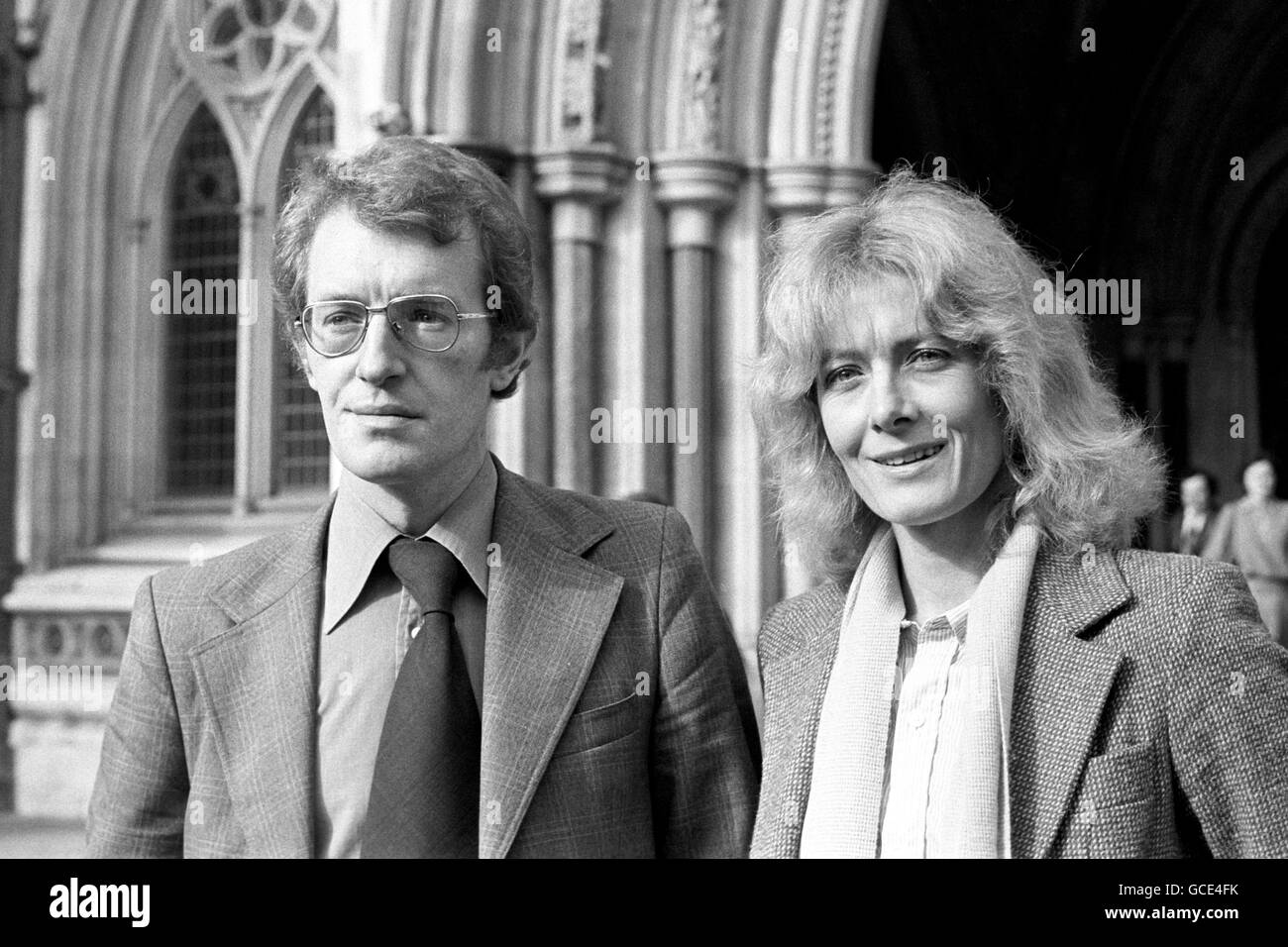 La loi et l'ordre - Tribunaux - Diffamation - Londres Banque D'Images