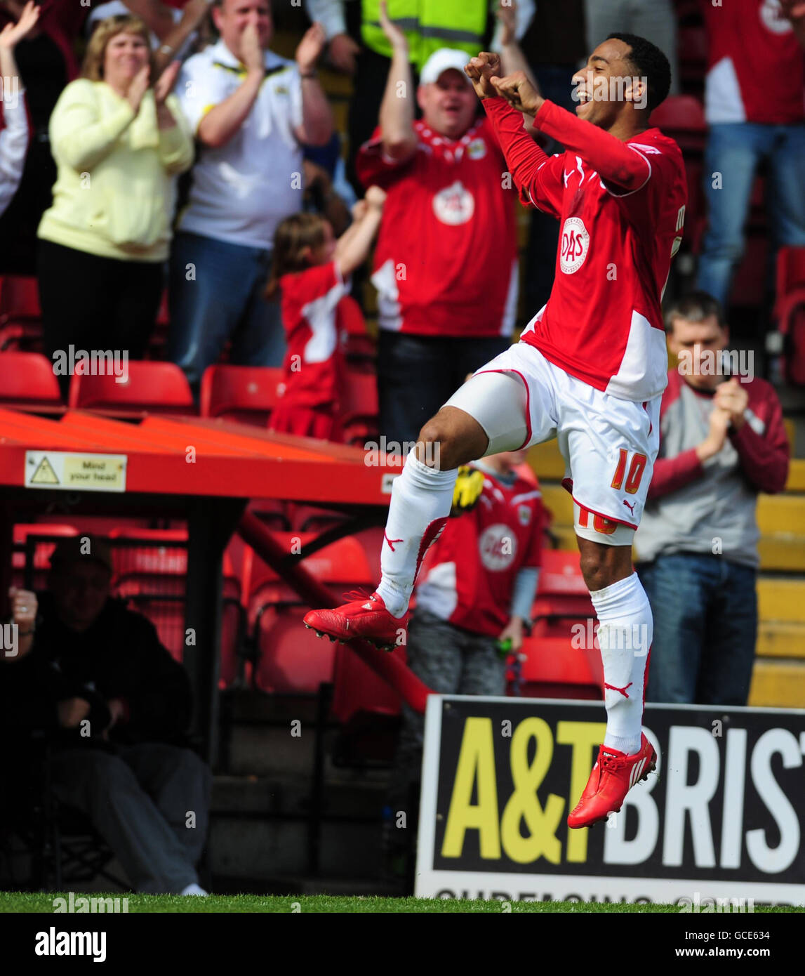 Soccer - Coca-Cola Football League Championship - Bristol City v Swansea City - Ashton Gate Banque D'Images