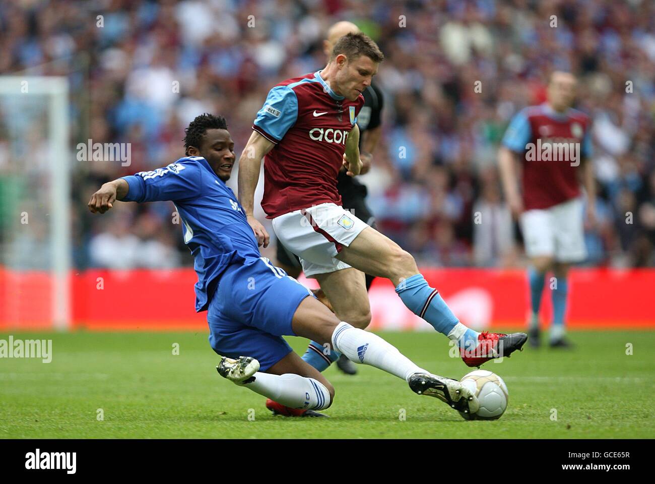 Football - Coupe - Semi Final - Aston Villa v Chelsea - Stade de Wembley Banque D'Images