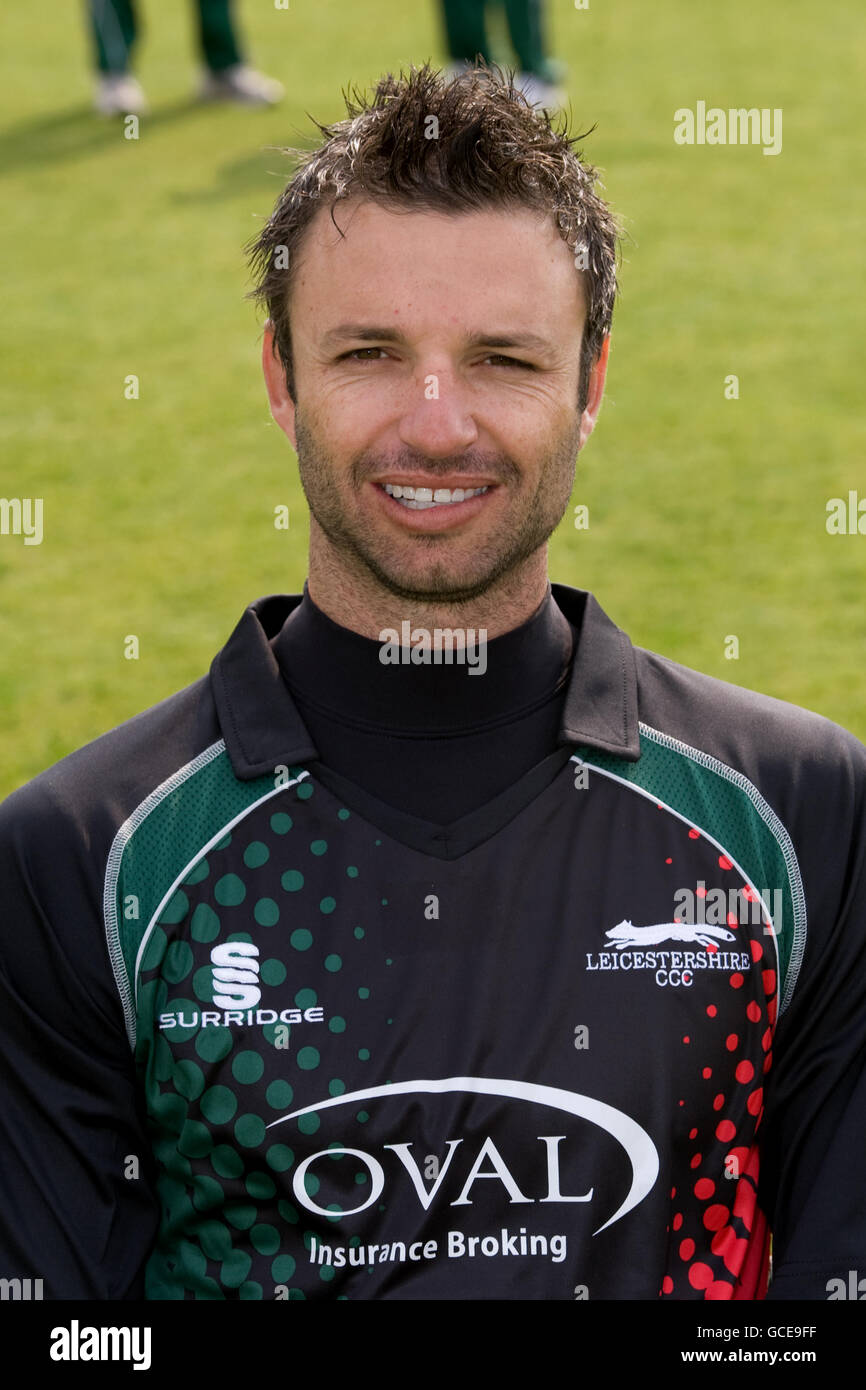 Cricket - Liverpool Victoria County Championship - Leicestershire Photocall 2010 - Grace Road Banque D'Images