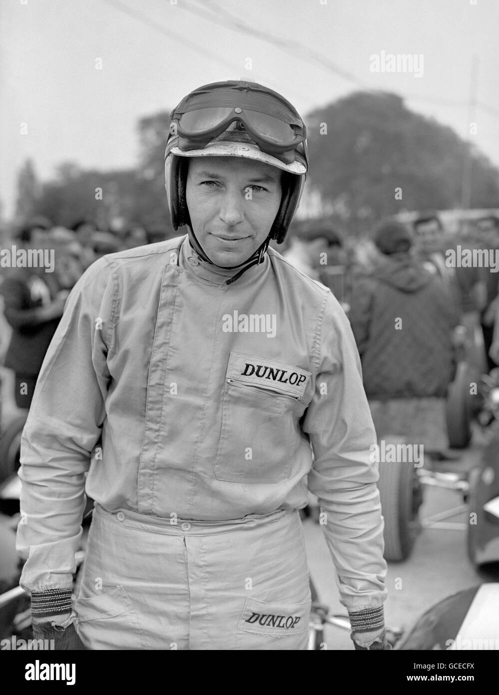 Courses automobiles - International Motor Race - Crystal Palace.John Surtees, pilote de course Banque D'Images