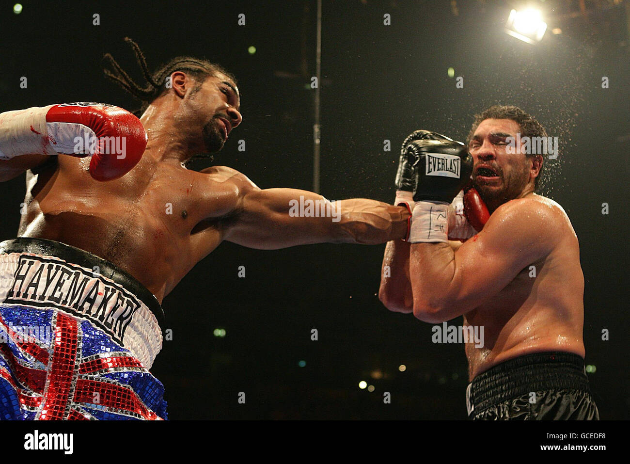Boxe - WBA World Heavyweight Title - David Haye v John Ruiz - MEN Arena  Photo Stock - Alamy