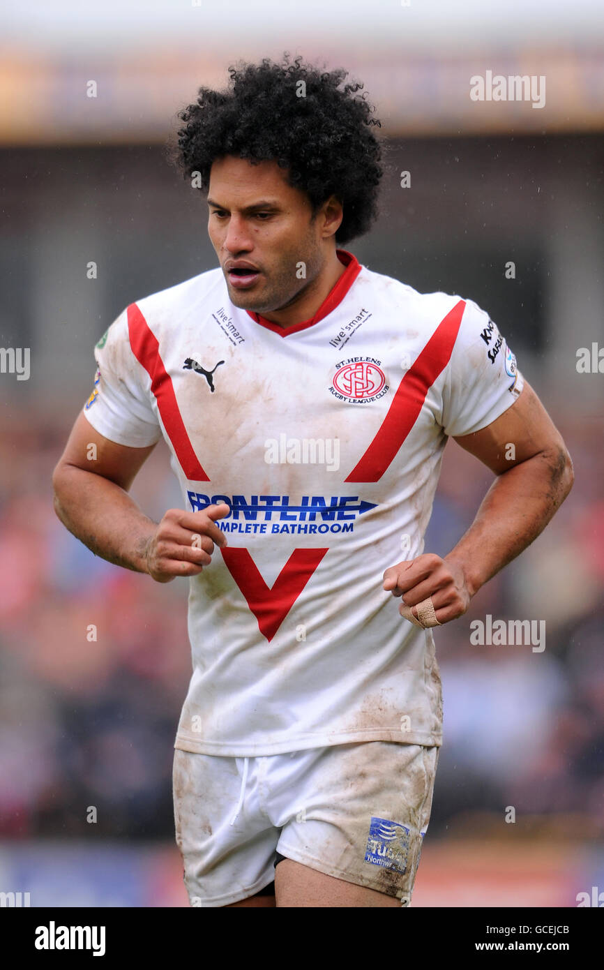 Rugby League - Engager Super League - St Helens v Wigan Warriors - Recrutement GPW Stadium Banque D'Images