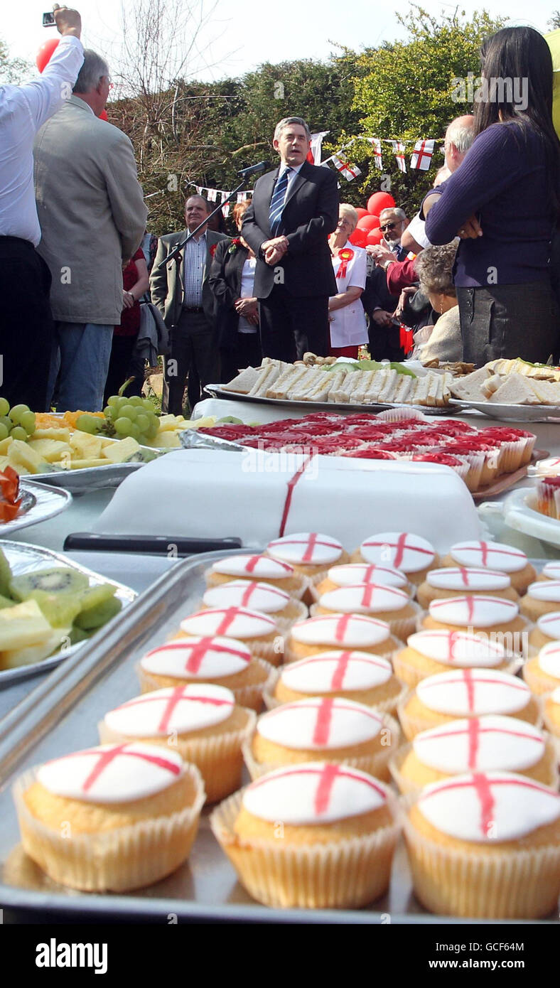 Campagne électorale 2010 23 avr. Banque D'Images