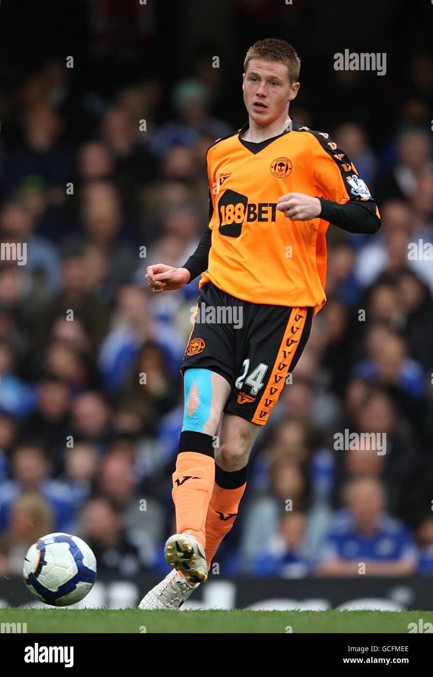 Soccer - Barclays Premier League - Chelsea / Wigan Athletic - Stamford Bridge. James McCarthy, Wigan Athletic Banque D'Images