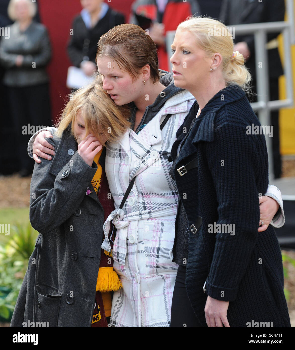 Bradford City Football catastrophe commémoré Banque D'Images