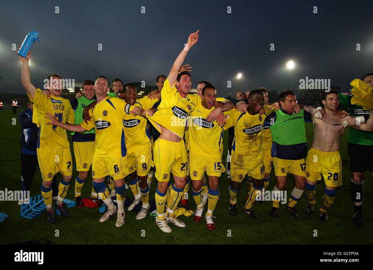 Soccer - Coca-Cola Football League deux - Play off Semi Final - deuxième manche - Morecambe v Dagenham et Redbridge - Christie Park Banque D'Images