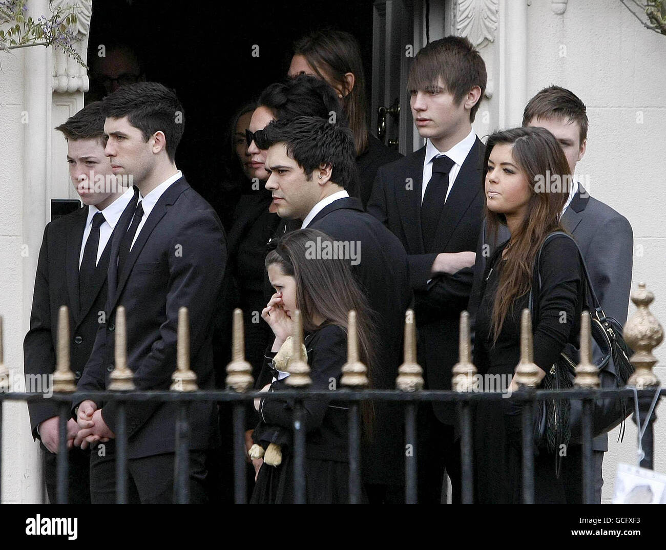 Gerry Ryan mort Banque D'Images
