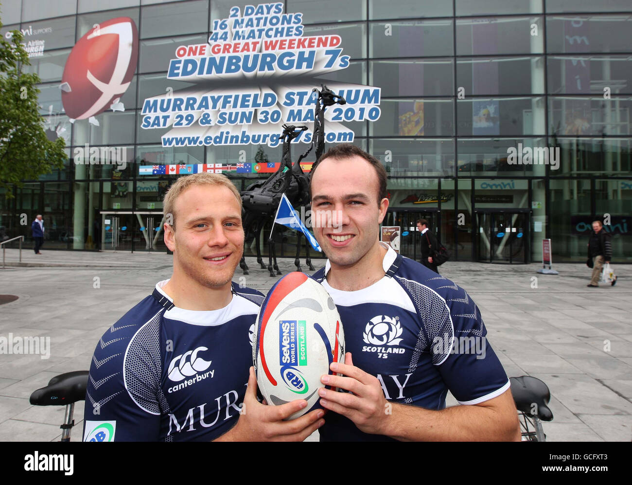 Rugby Union - Édimbourg 7s Photocall - Omni Centre Banque D'Images