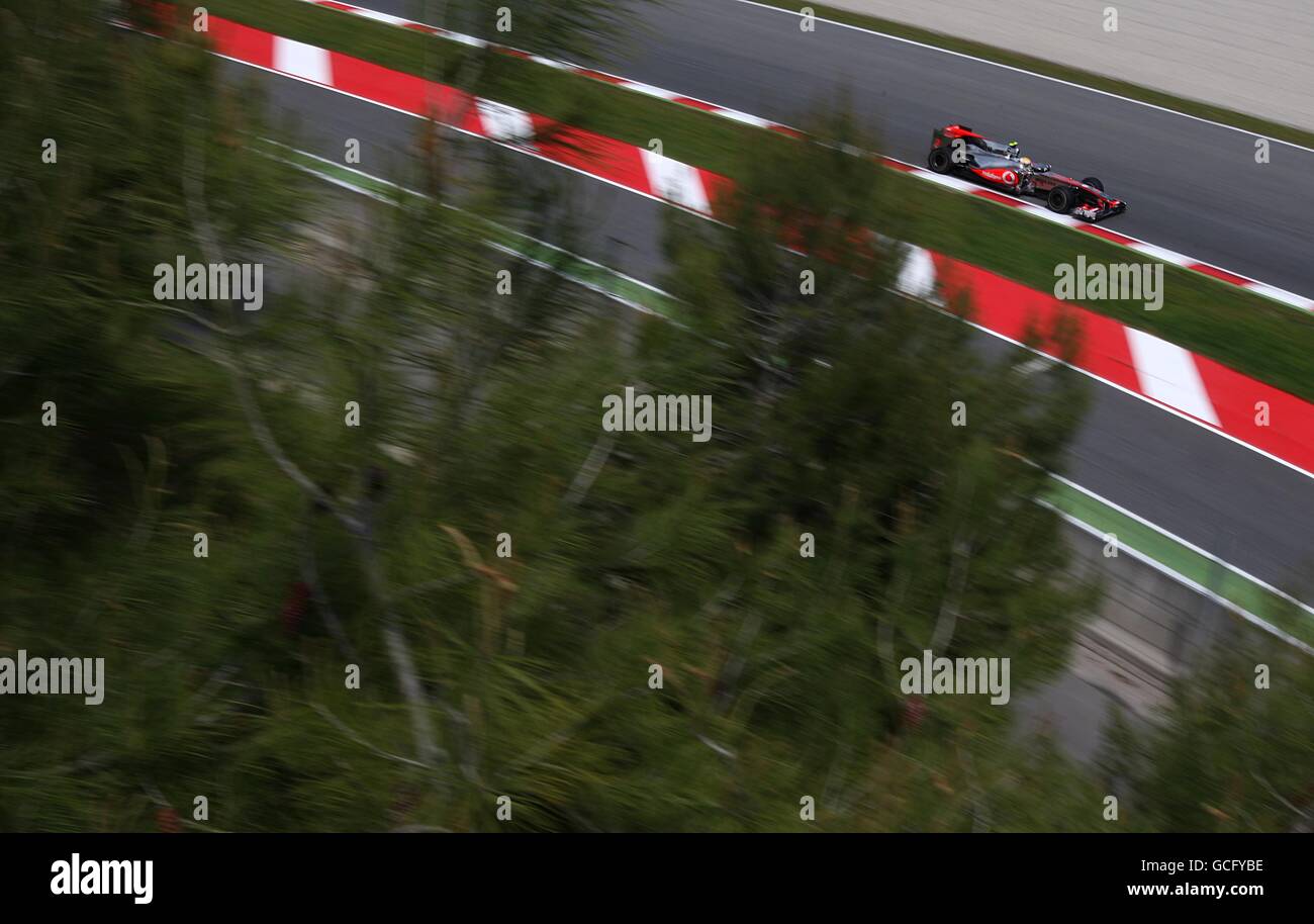 Course de Formule 1 - Grand Prix d'Espagne - Circuit de Catalunya Banque D'Images