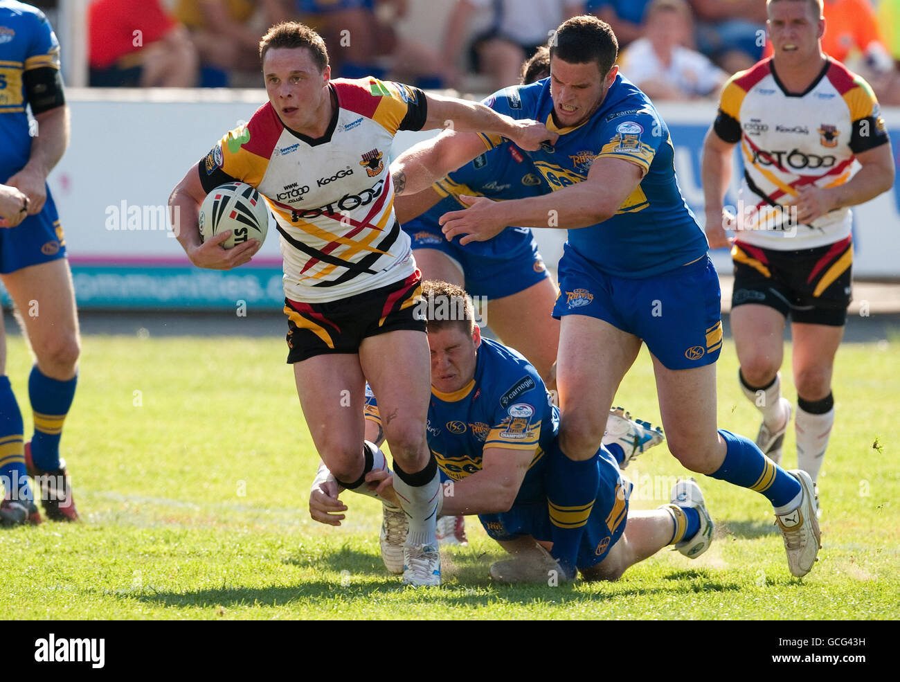 Rugby League - engager Super League - Bradford Bulls v Leeds Rhinos - Grattan Stadium Banque D'Images