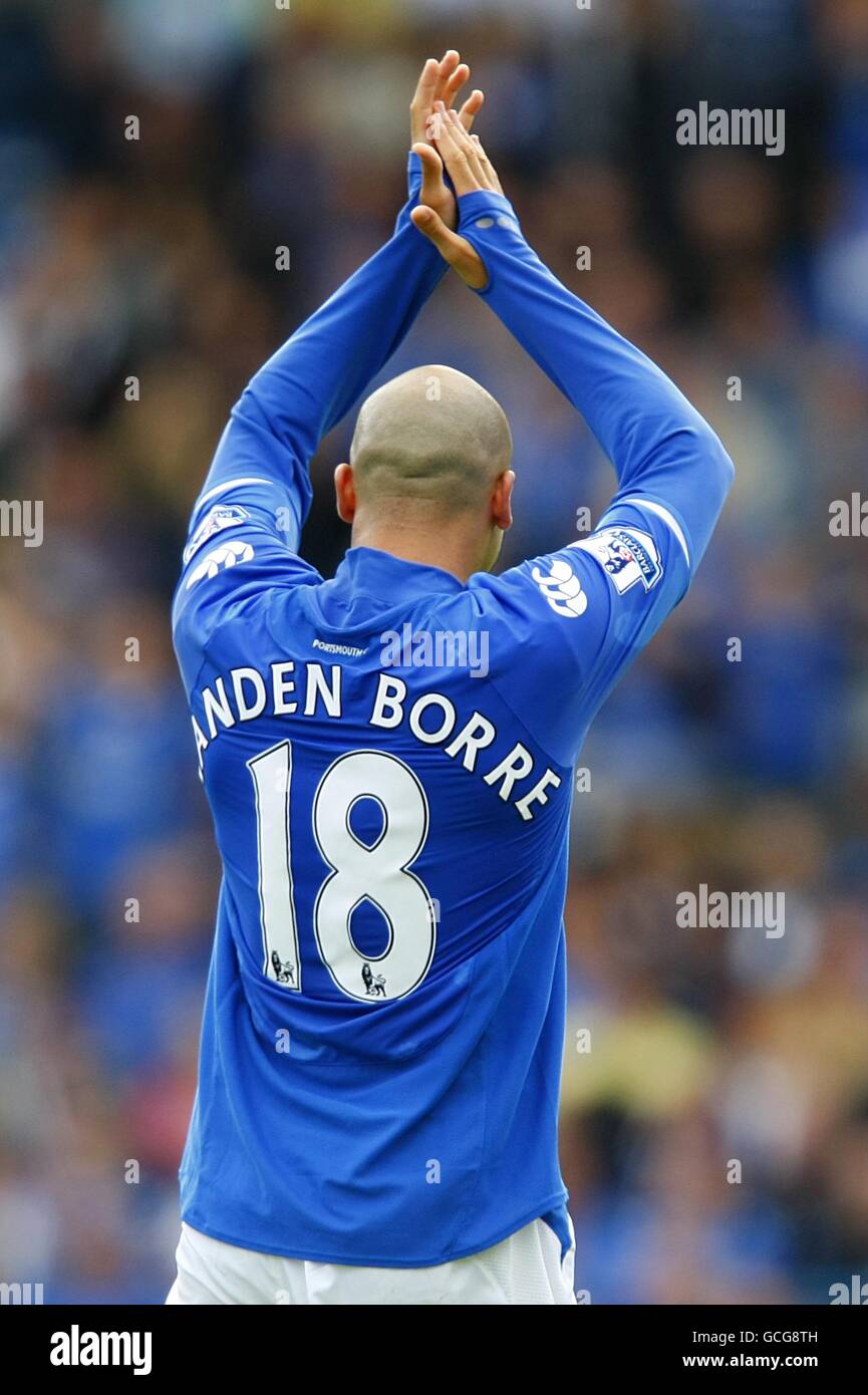 Football - Barclays Premier League - Portsmouth / Wolverhampton Wanderers - Fratton Park. Anthony Vanden Borre, Portsmouth. Banque D'Images
