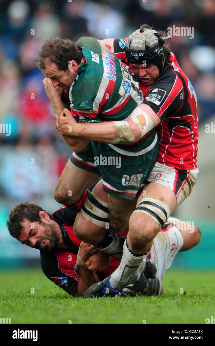 Rugby Union - Guinness Premiership - Leicester Tigers v Saracens - Welford Road Banque D'Images