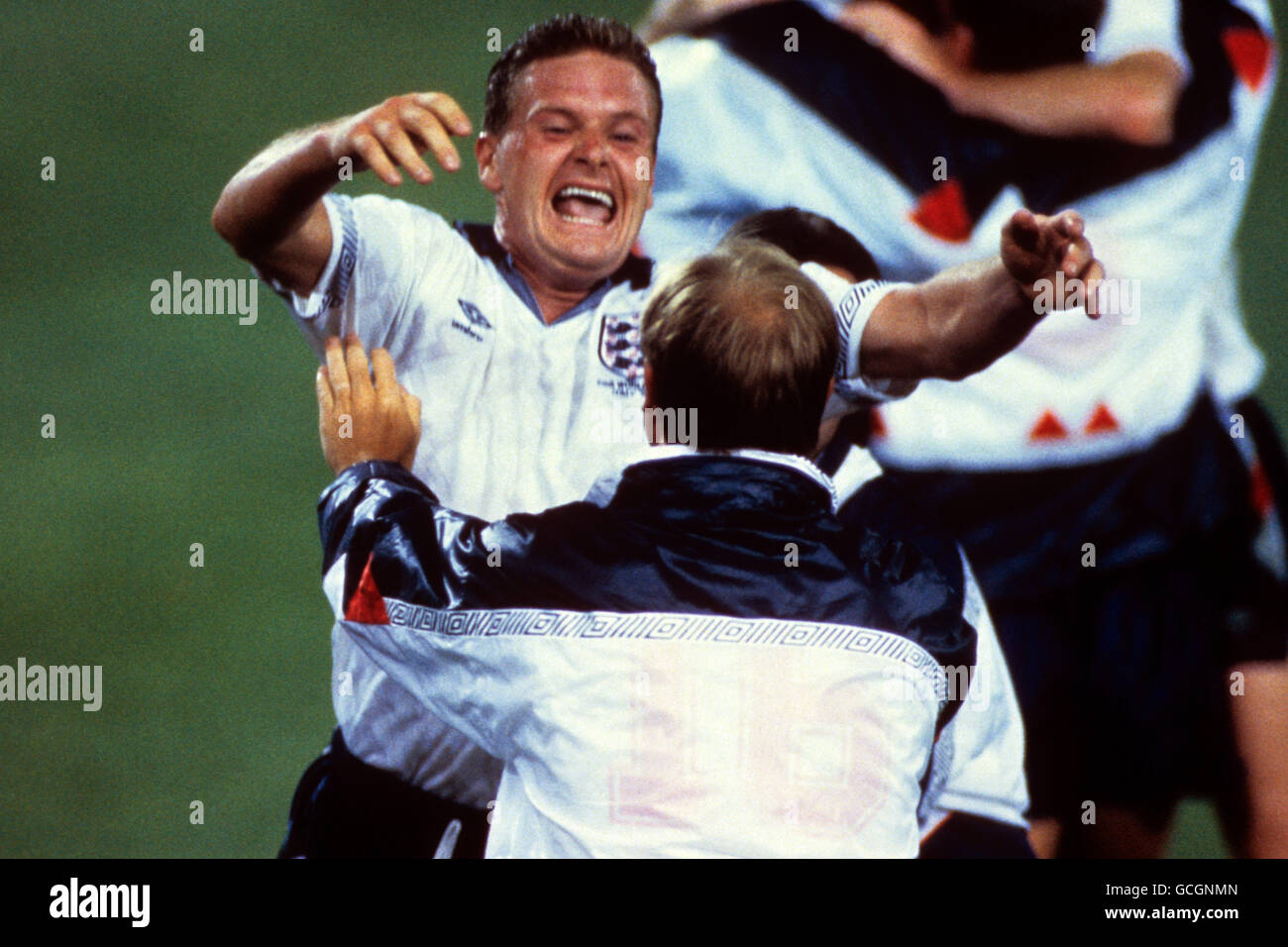 Football - FIFA World Cup Italia 90 - Deuxième tour - France / Belgique - Stadio Renato Dall'Ara, Bologne Banque D'Images