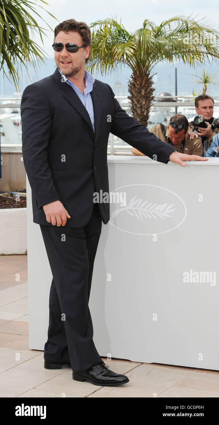 63e Festival du Film de Cannes - Robin Hood Photocall Banque D'Images