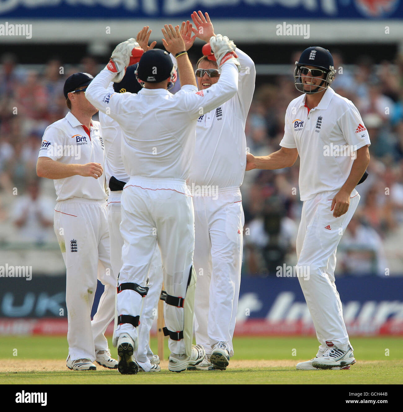 Cricket - npower deuxième Test - Day 2 - Angleterre v Bangladesh - Old Trafford Banque D'Images