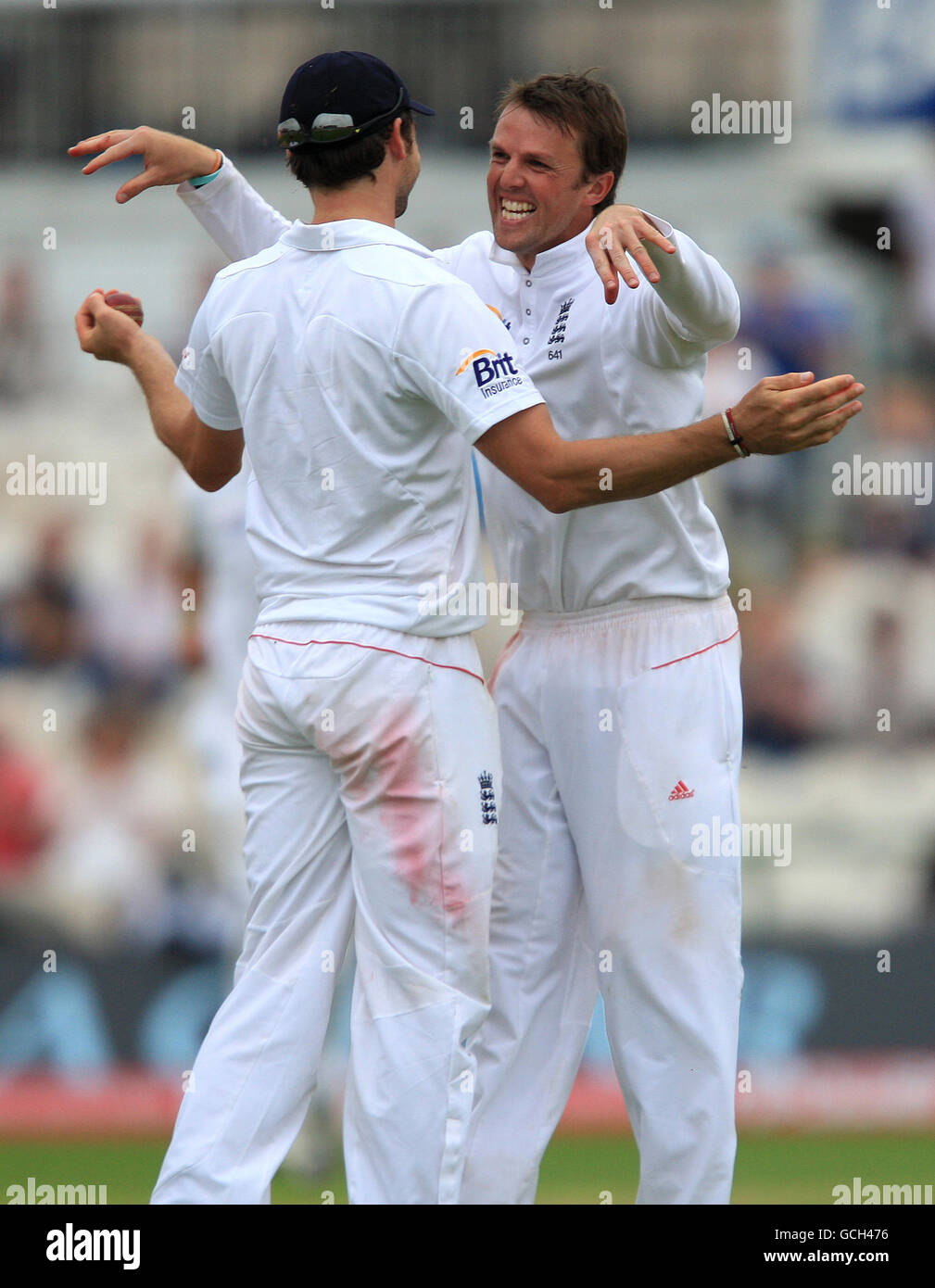 Cricket - npower deuxième Test - Day 2 - Angleterre v Bangladesh - Old Trafford Banque D'Images
