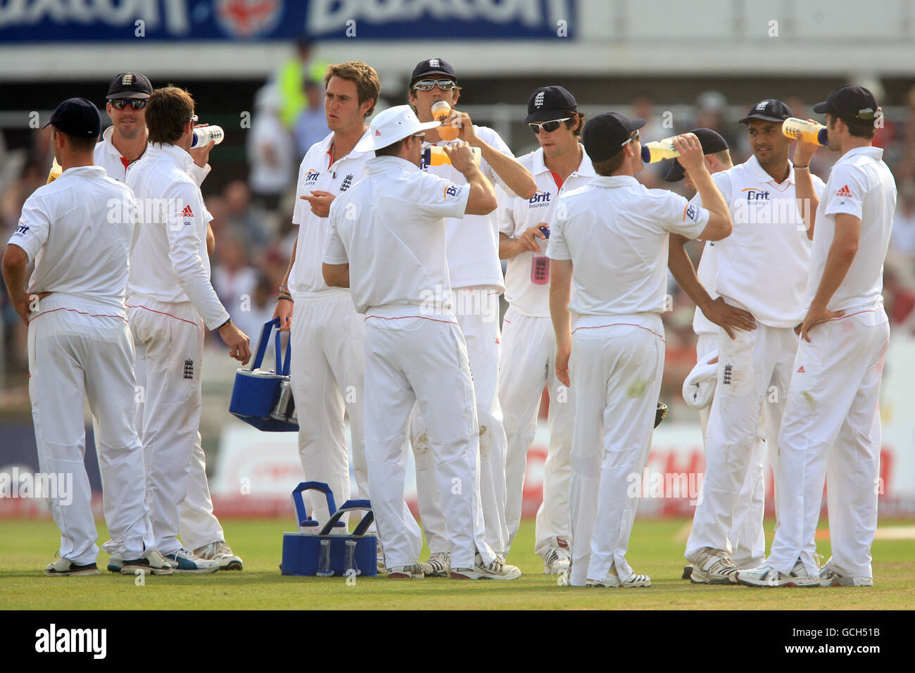 Cricket - npower deuxième Test - Day 2 - Angleterre v Bangladesh - Old Trafford Banque D'Images