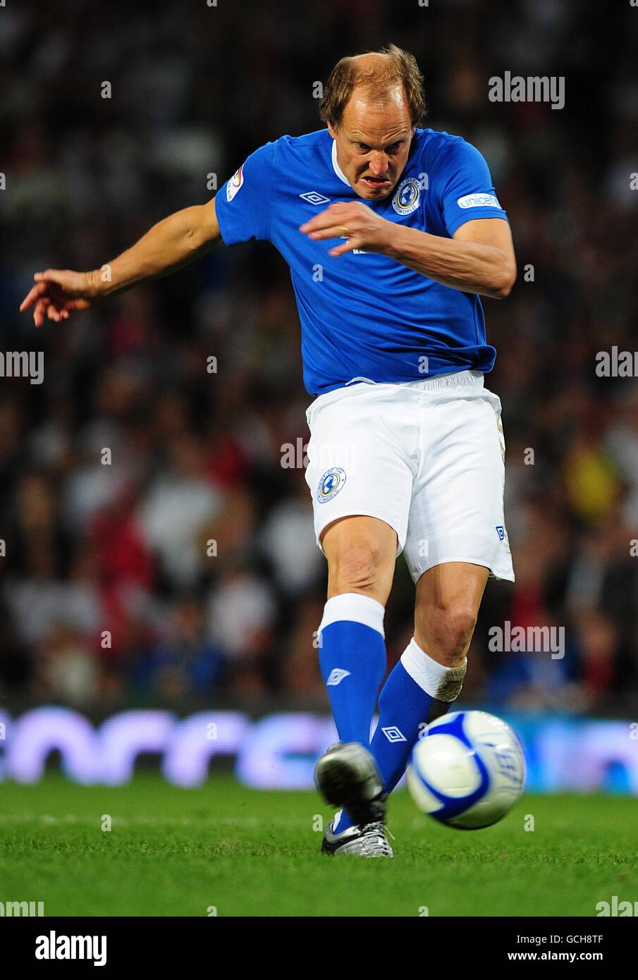 Socceraid - Angleterre v Reste du Monde - Old Trafford Banque D'Images