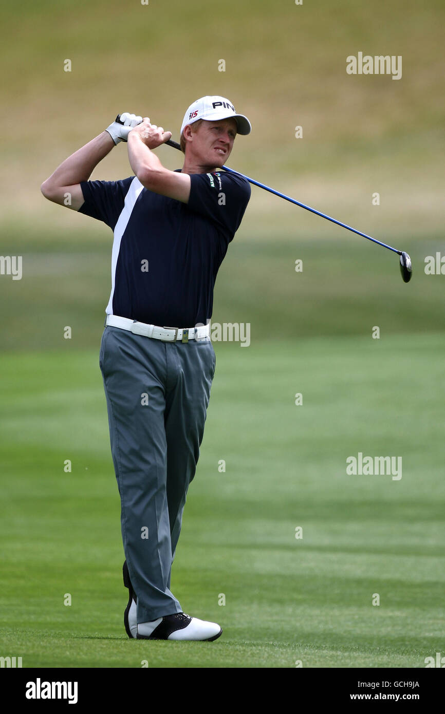 Golf - Le Celtic Manor Wales Open 2010 - Tour 4 - Le Celtic Manor Resort Banque D'Images