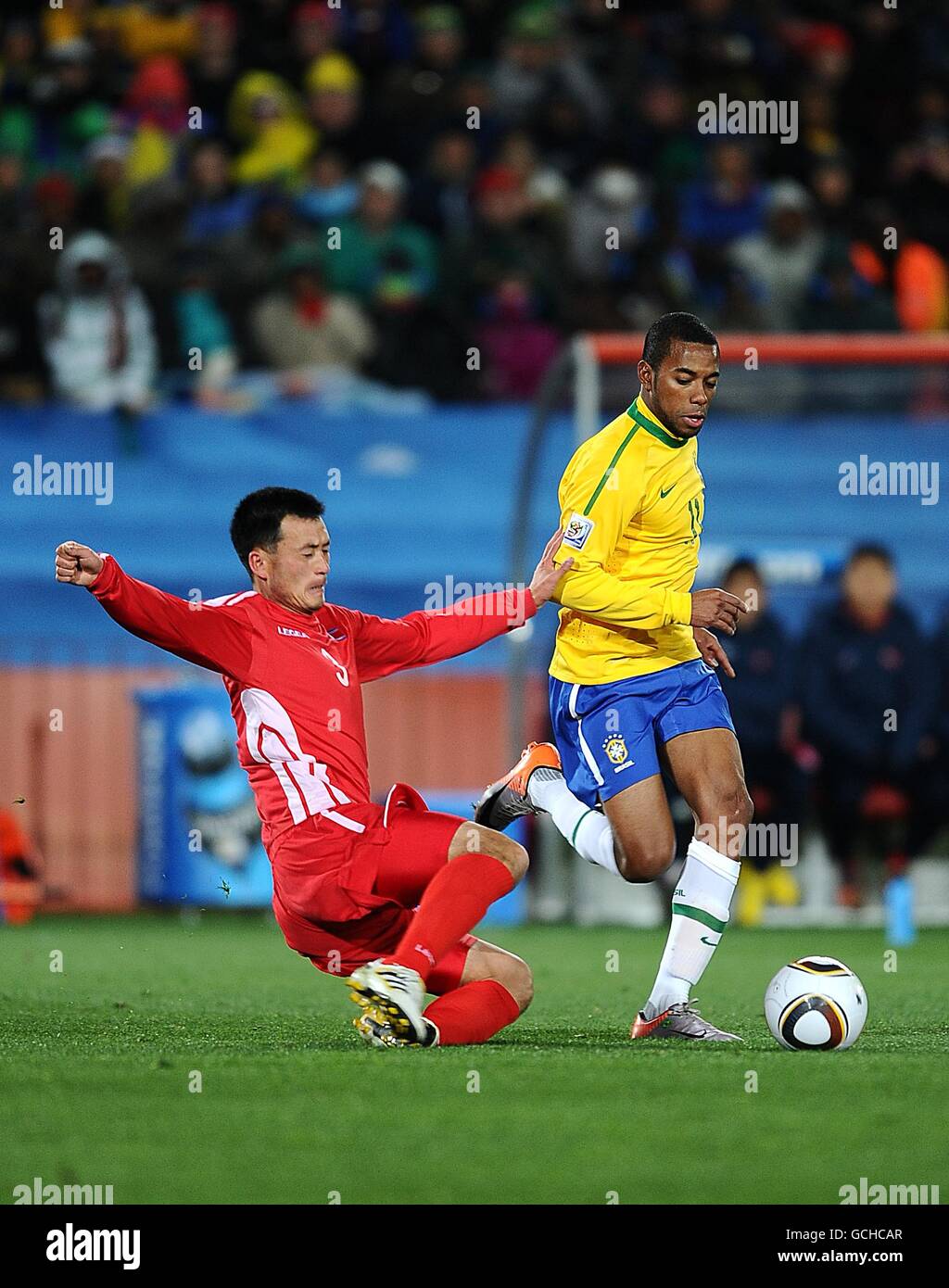 Football - Coupe du Monde FIFA 2010 en Afrique - Groupe G Brésil Corée du Nord - v - Ellis Park Banque D'Images