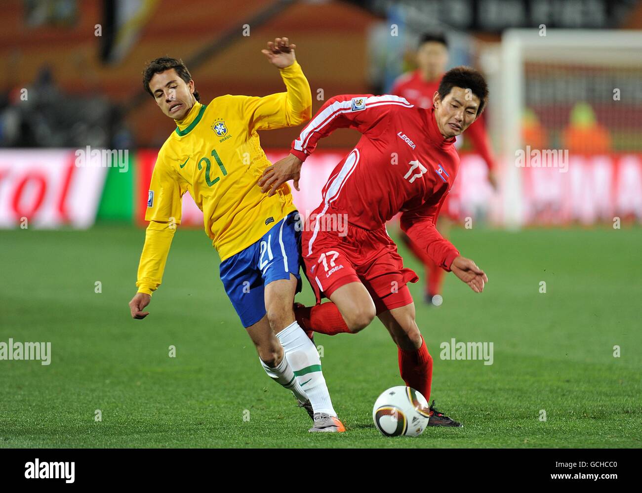 Football - Coupe du Monde FIFA 2010 en Afrique - Groupe G Brésil Corée du Nord - v - Ellis Park Banque D'Images