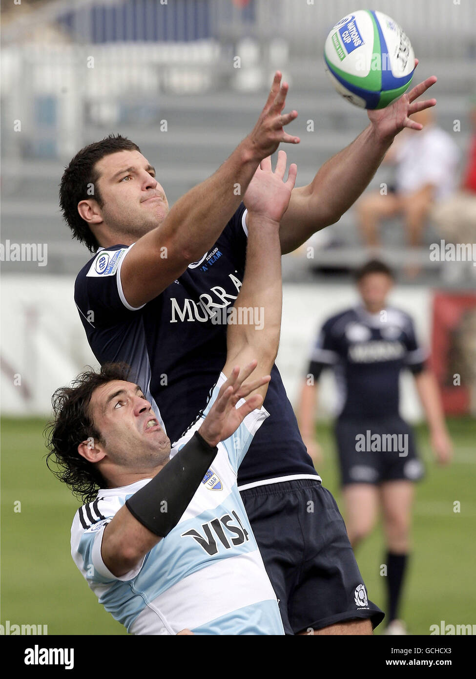 Rugby Union - IRB Nations Cup - Ecosse un v Argentine Une Stadional - Arcul de Triumf Banque D'Images