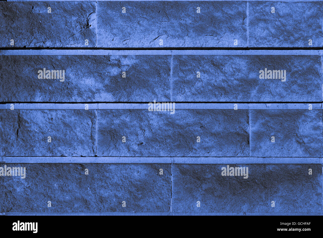 Parfait bleu indigo bleu gris urbain naturel haute résolution brick wall Background Banque D'Images