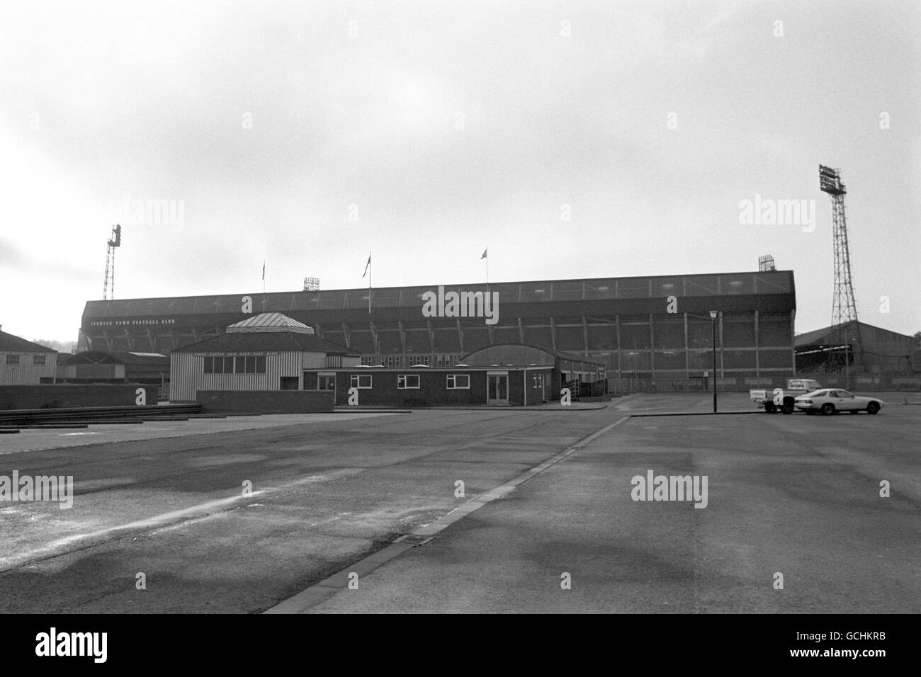 Football - Ligue Division 1 - Ipswich Town - Portman Road.Portman Road, domicile de la ville d'Ipswich Banque D'Images