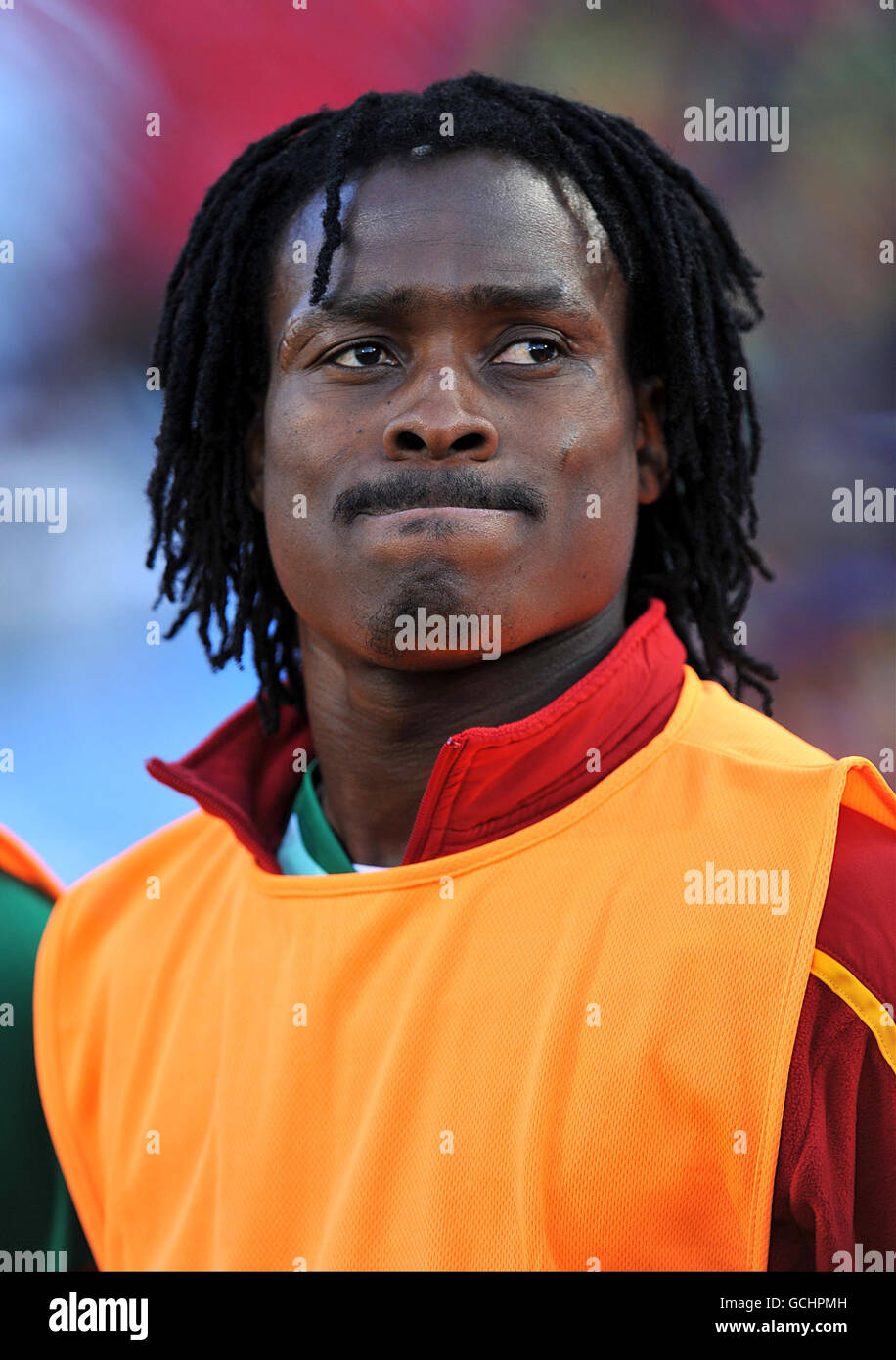 Football - coupe du monde de la FIFA 2010 Afrique du Sud - Groupe D - Serbie / Ghana - Stade Loftus Versfeld.Derek Boateng, Ghana Banque D'Images