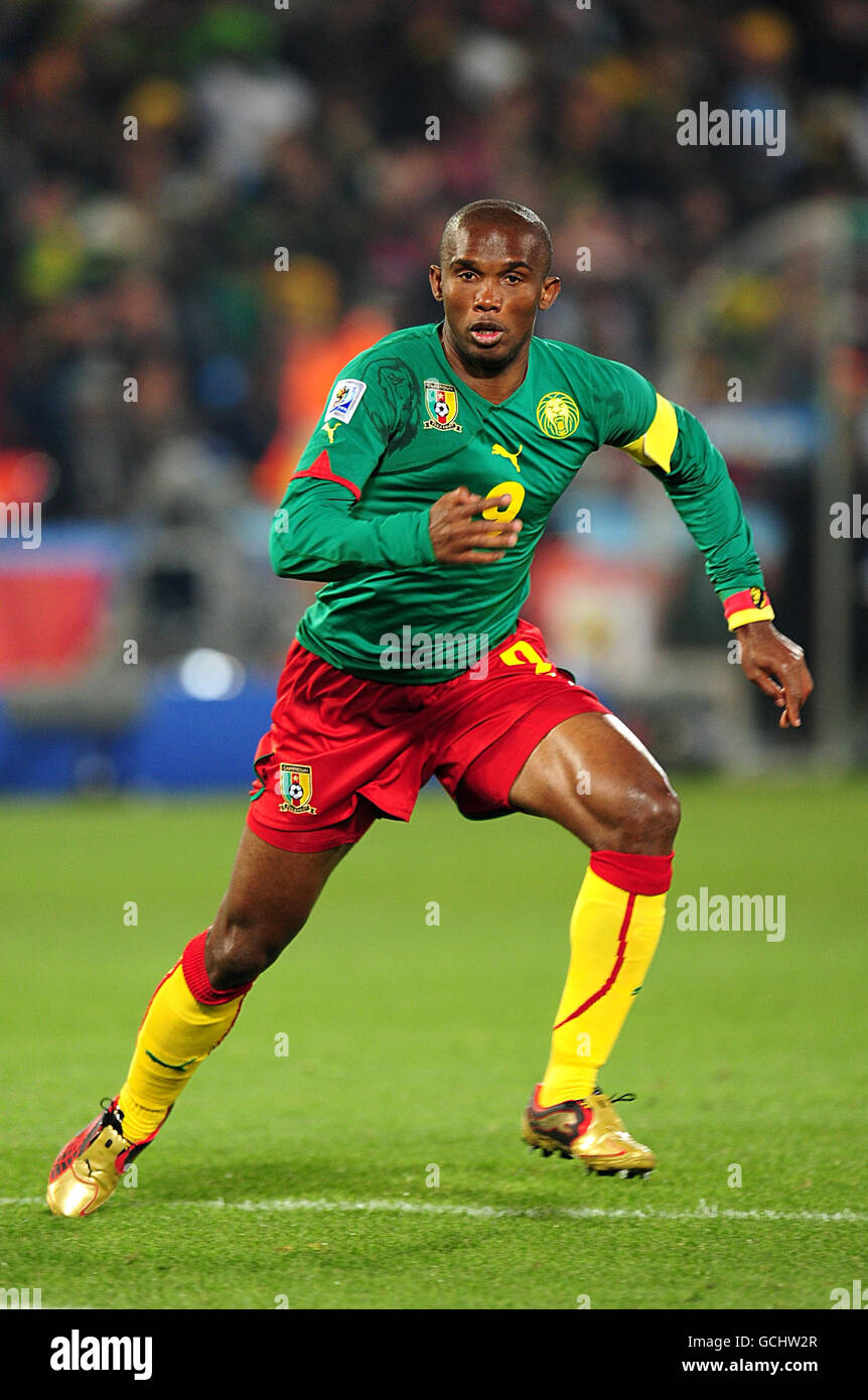 Football - Coupe du Monde FIFA 2010 en Afrique - Groupe E - Cameroun / Danemark - Loftus Versfeld Banque D'Images