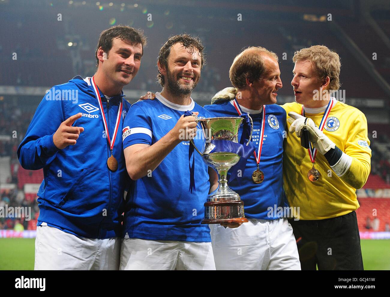 Socceraid - Angleterre v Reste du Monde - Old Trafford Banque D'Images