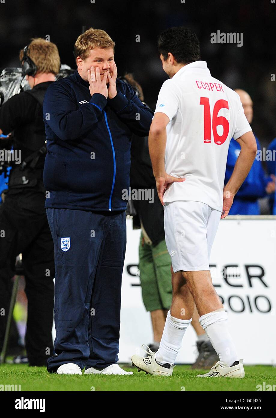 Socceraid - Angleterre v Reste du Monde - Old Trafford Banque D'Images