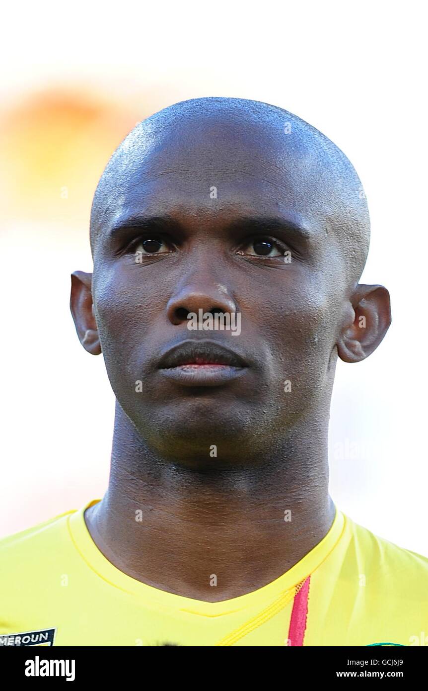 Football - Coupe du Monde FIFA 2010 en Afrique - Groupe E - v Japon Cameroun - Stade Free State Banque D'Images