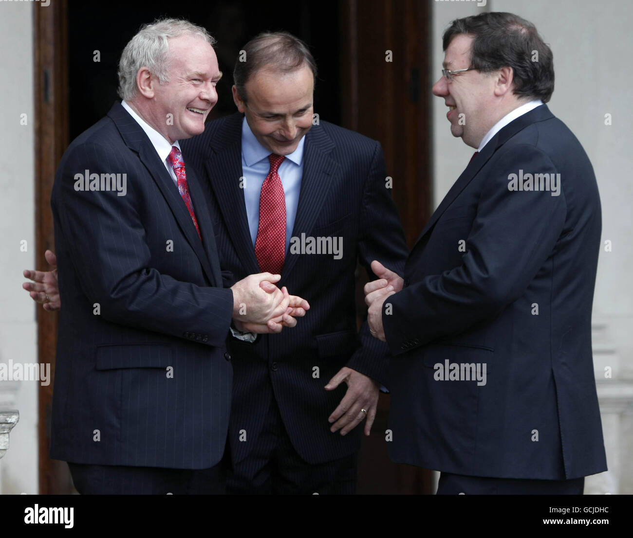 La réunion du conseil ministériel Nord-Sud - Dublin Banque D'Images