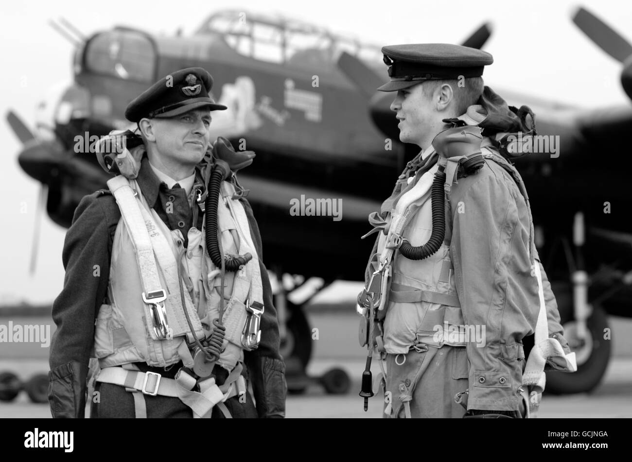 Avro Lancaster VII NX611, Just Jane, à East Kirkby, Banque D'Images