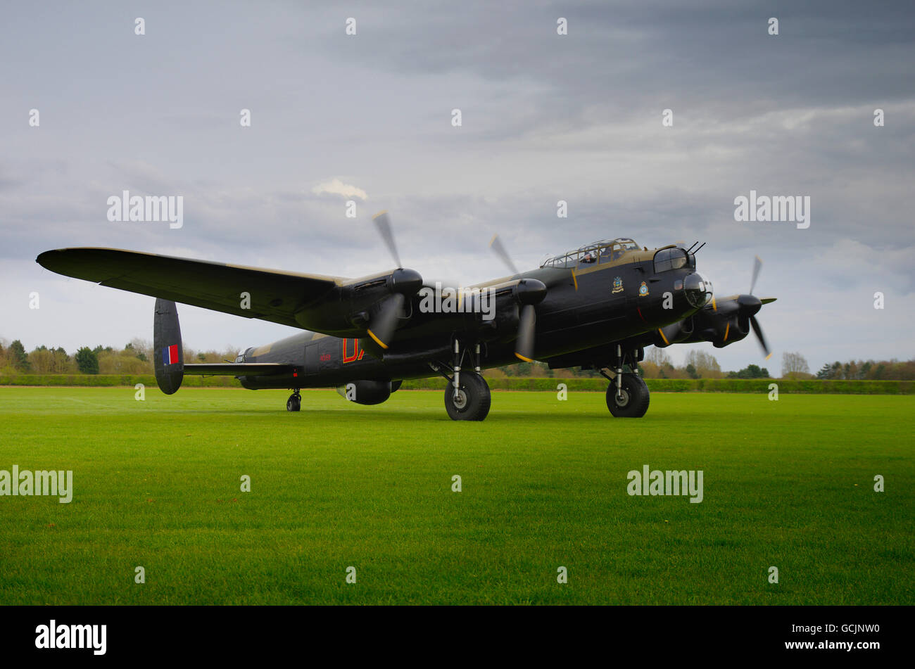 Avro Lancaster VII NX611, Just Jane, à East Kirkby, Banque D'Images