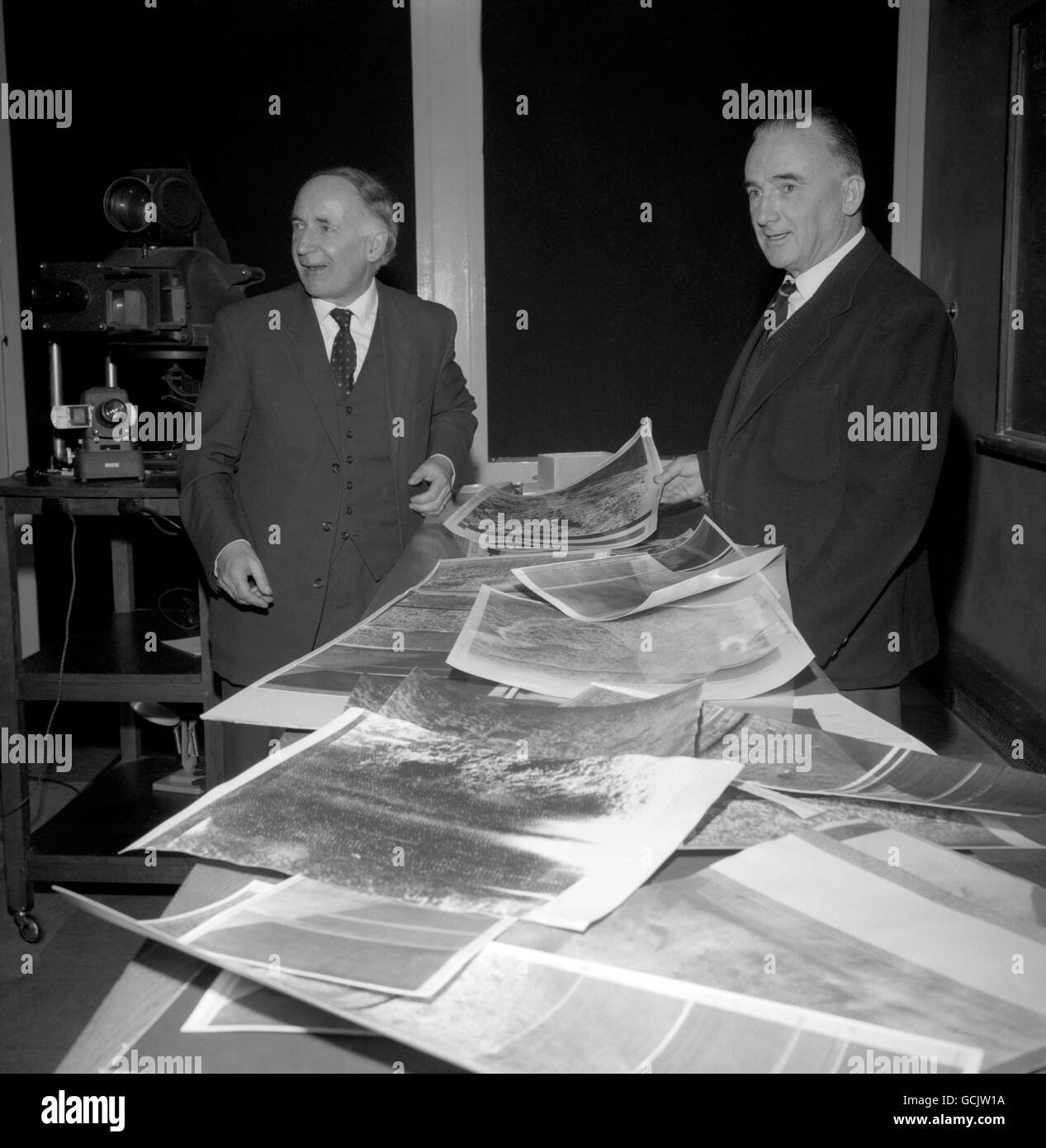 Science et technologie - l'exploration de l'espace - Observatoire Jodrell Bank - 1966 Banque D'Images