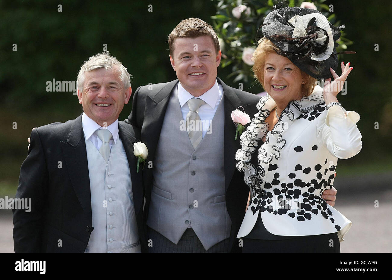 Brian O'Driscoll wedding Banque D'Images