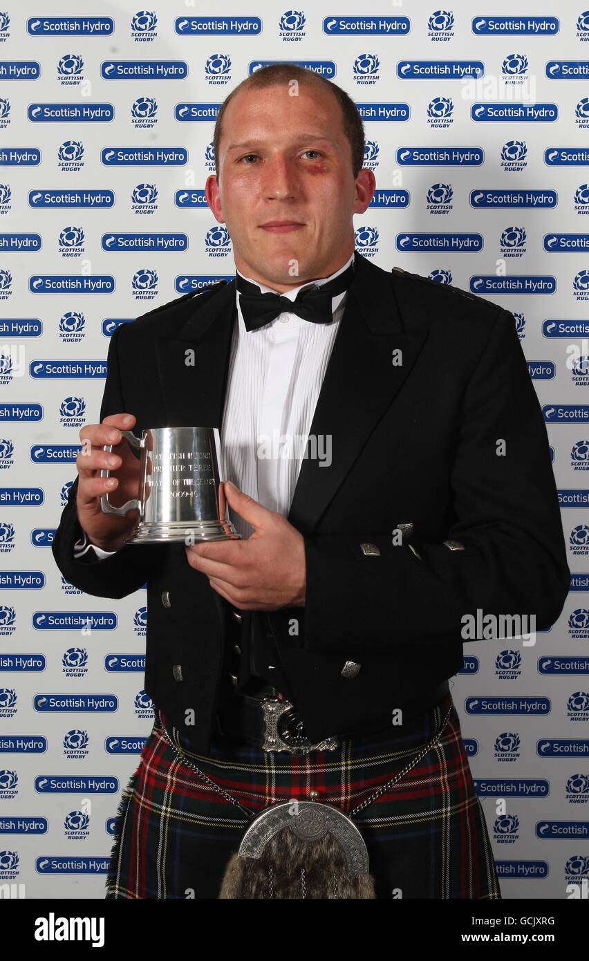 Rugby Union - Scottish Rugby Union Awards Dinner - Murrayfield.Iain Cook, Cartha Queens Park Banque D'Images