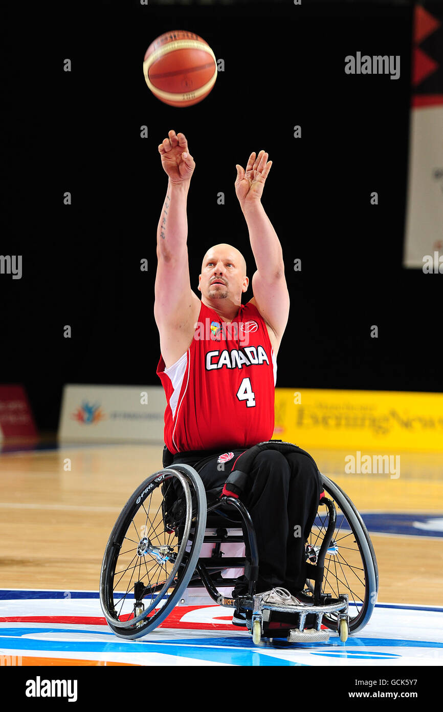 Jeux Paralympiques - la coupe du monde paralympique BT 2010 - Jour trois - Manchester Banque D'Images