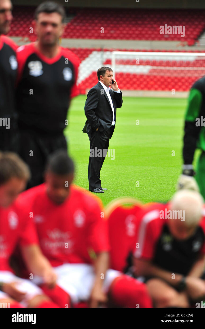 Soccer - Npower Football League Championship - Nottingham Forest Photocall 2010-2011 - Rez-de-Ville Banque D'Images