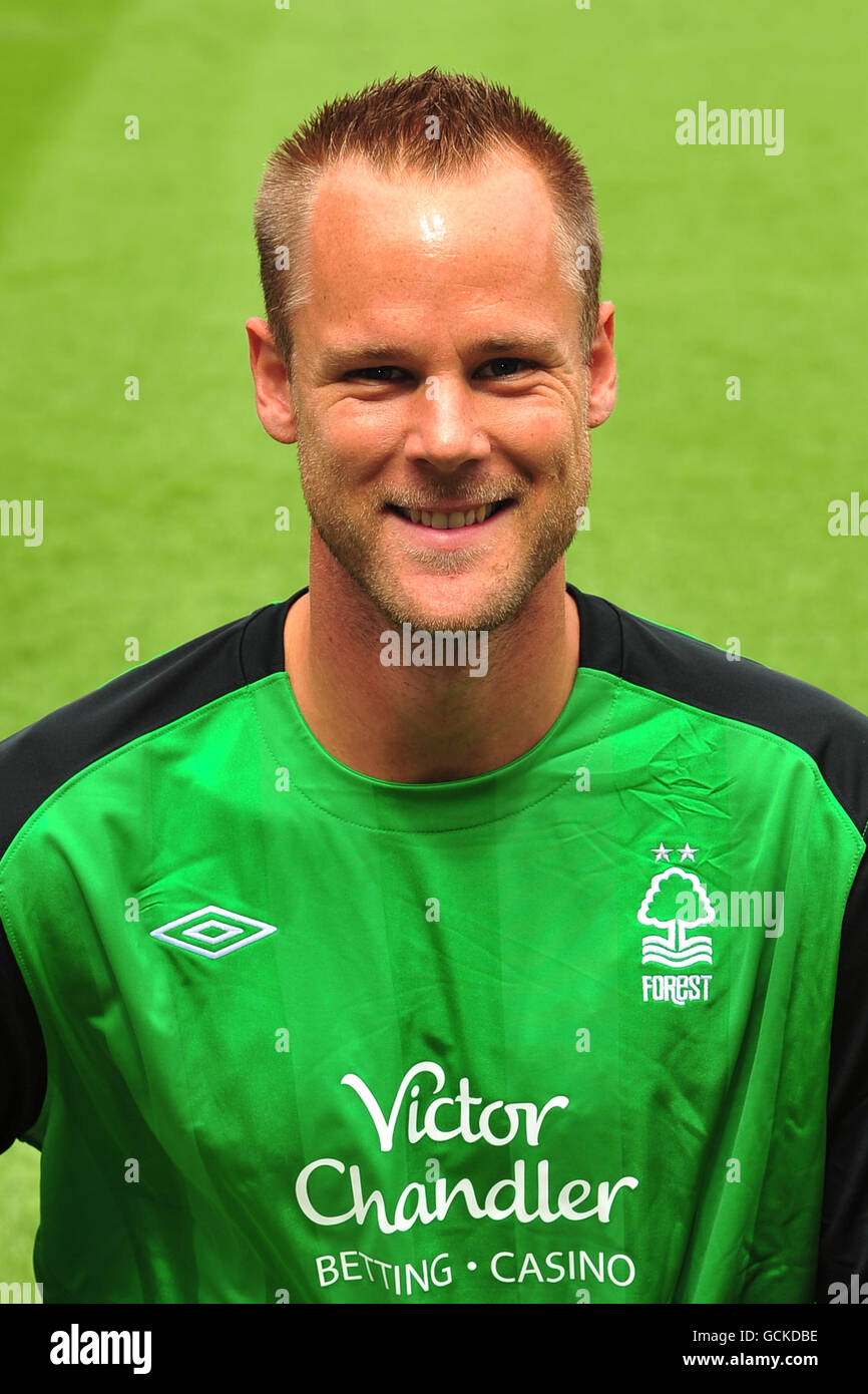 Nottingham forest photocall 2010 2011 Banque de photographies et d