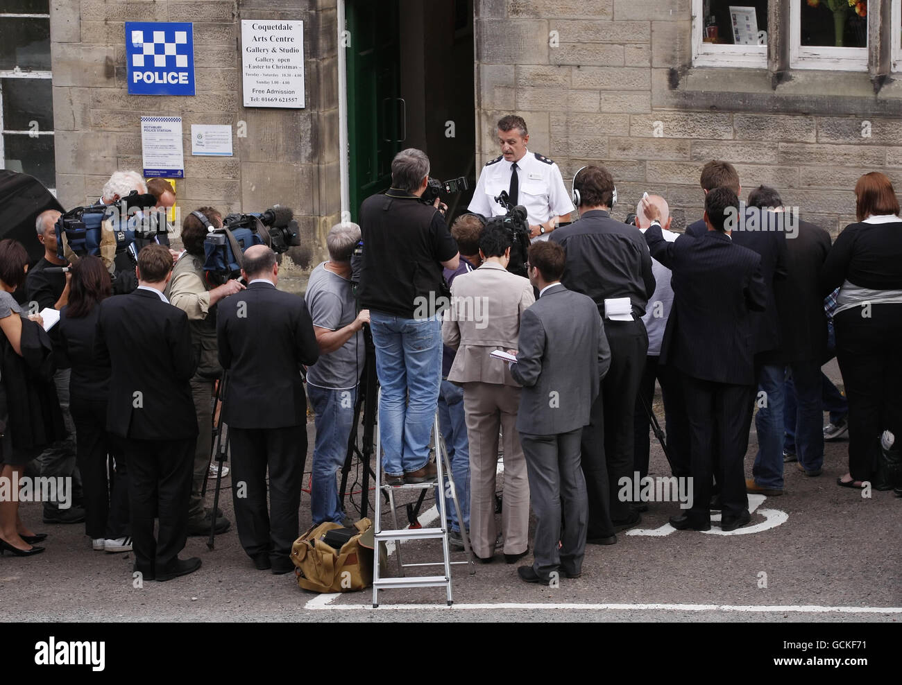 Fusillades Gateshead Banque D'Images