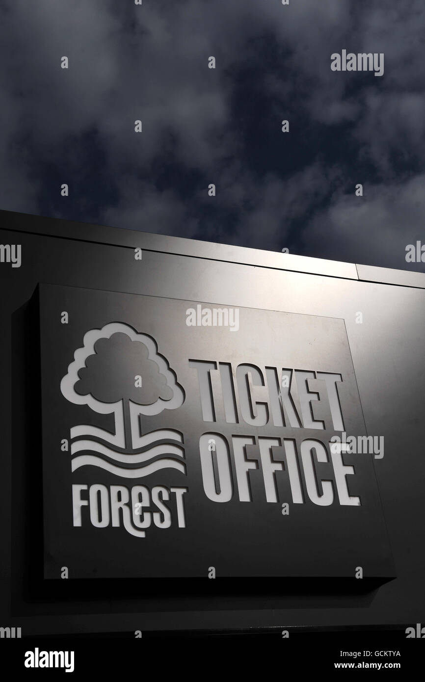 Soccer - npower Football League Championship - Nottingham Forest Club Ouverture d'une boutique Banque D'Images